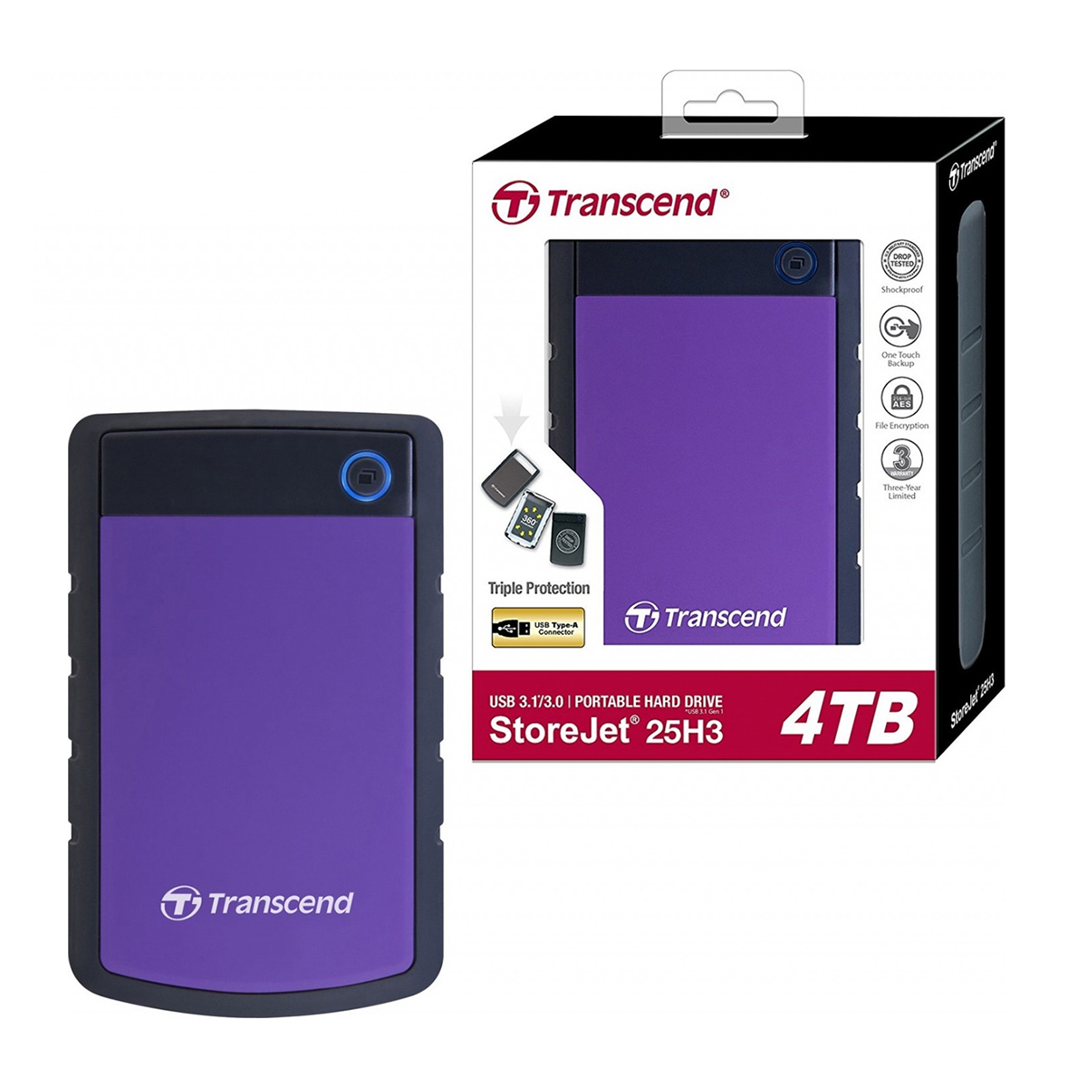 Transcend 4TB External Hard Disk