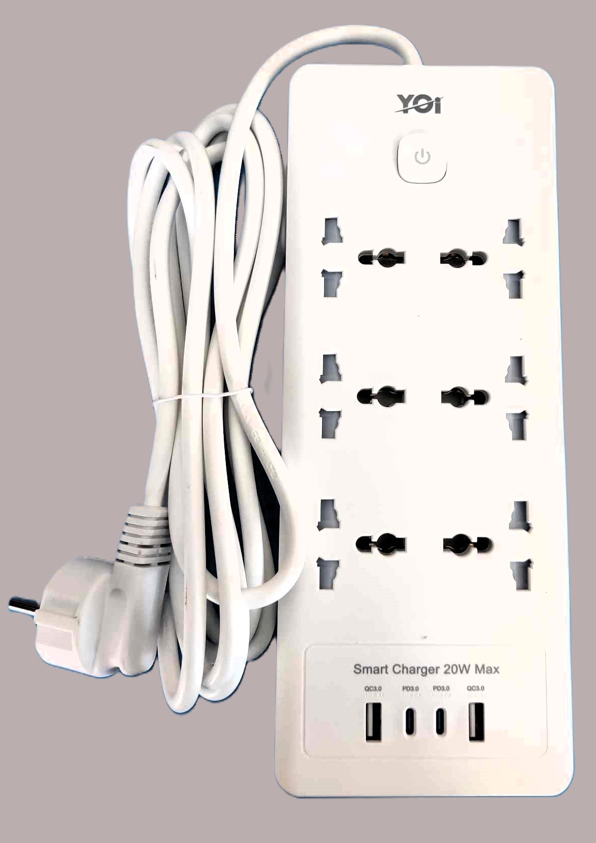 YOI Extension Cord 6 Port